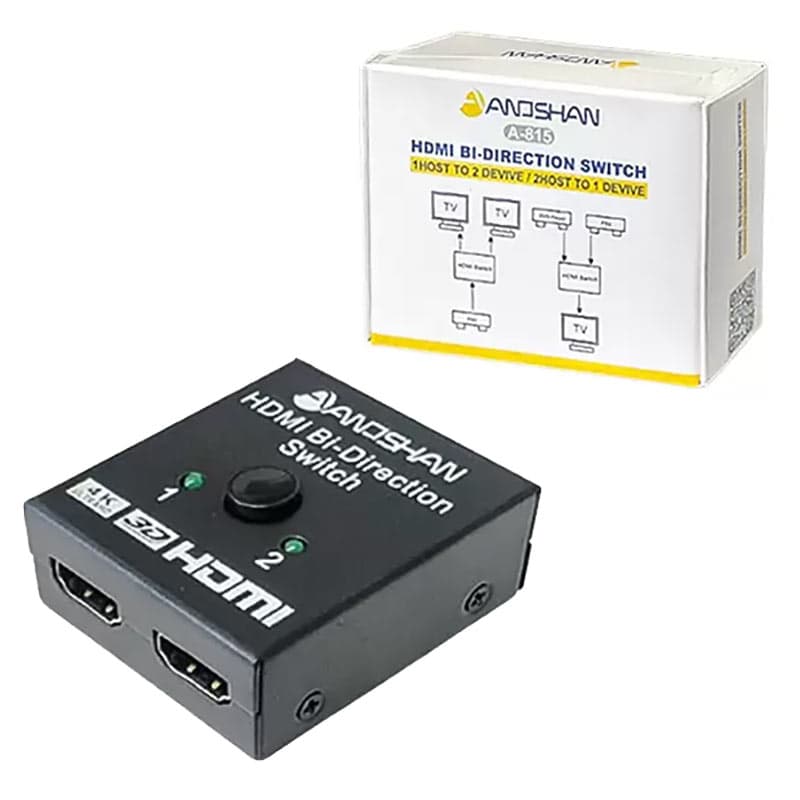 سوییچ 1به2 HDMI Anoshan A-815