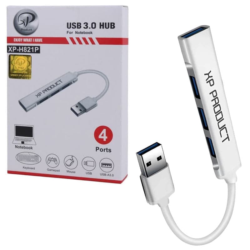هاب 4 پورت USB2.0 XP H821S