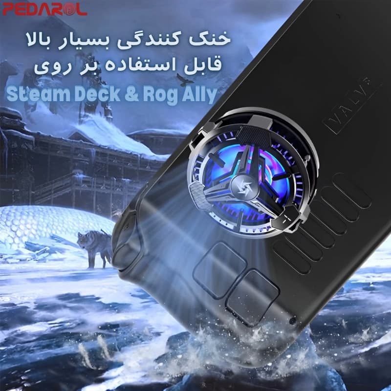 فن خنک کننده گوشی LEIZUN مدل SL10 بدون ال سی دی — تصویر ۴