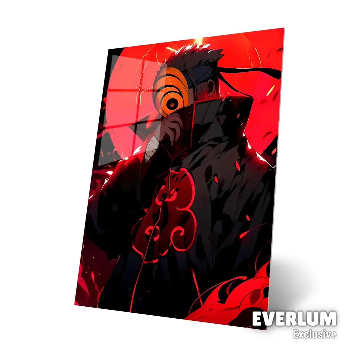 متال پوستر انیمه Naruto طرح شخصیت Obito کد N402 — تصویر ۴