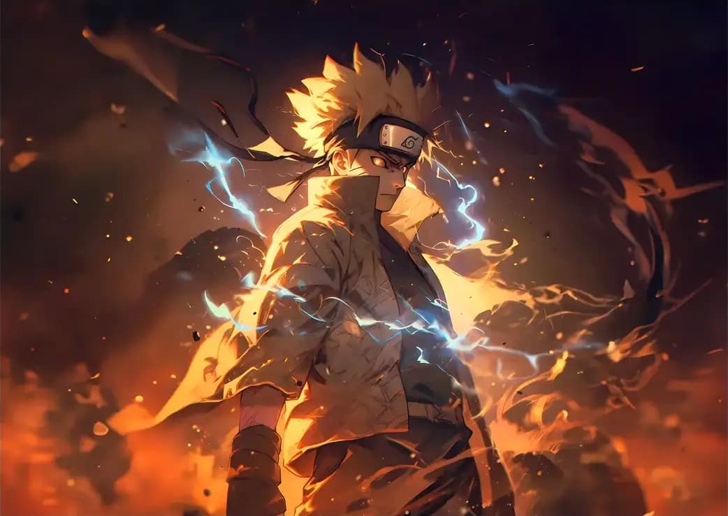 متال پوستر شخصیت Naruto کد N214
