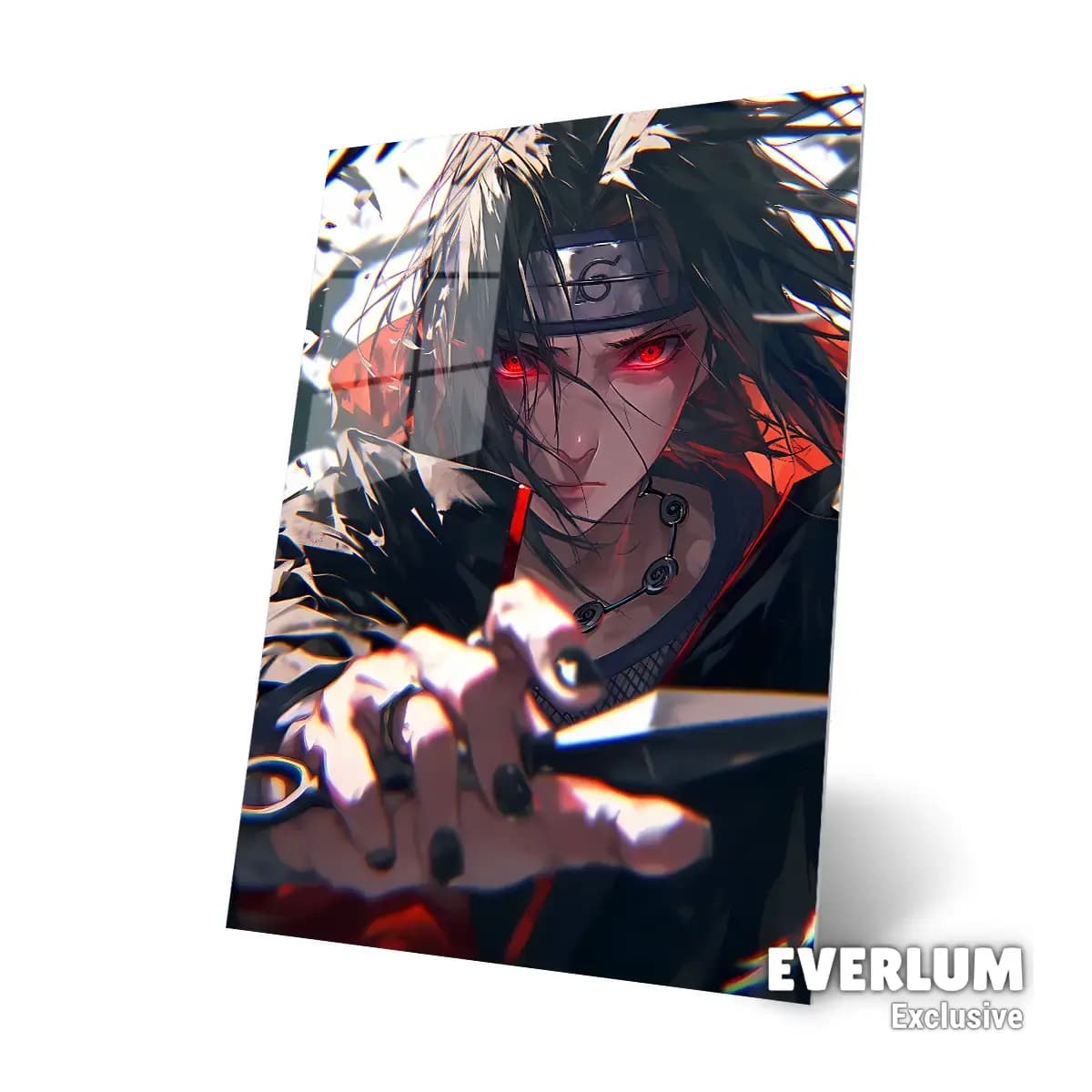 متال پوستر انیمه Naruto طرح شخصیت Itachi کد N213 — تصویر ۴
