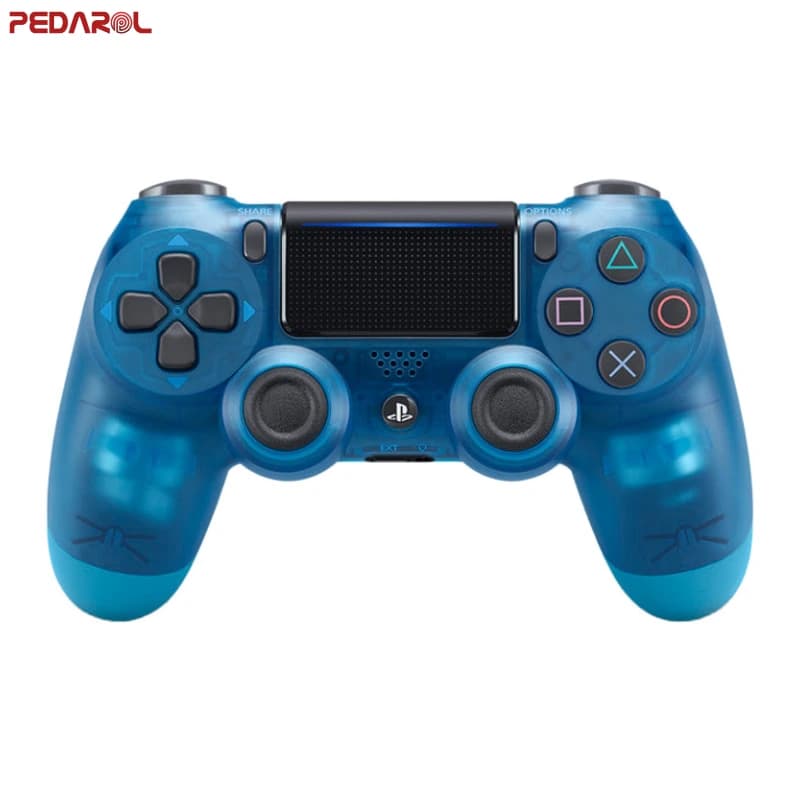 دسته PS4 مدل Transparent Blue