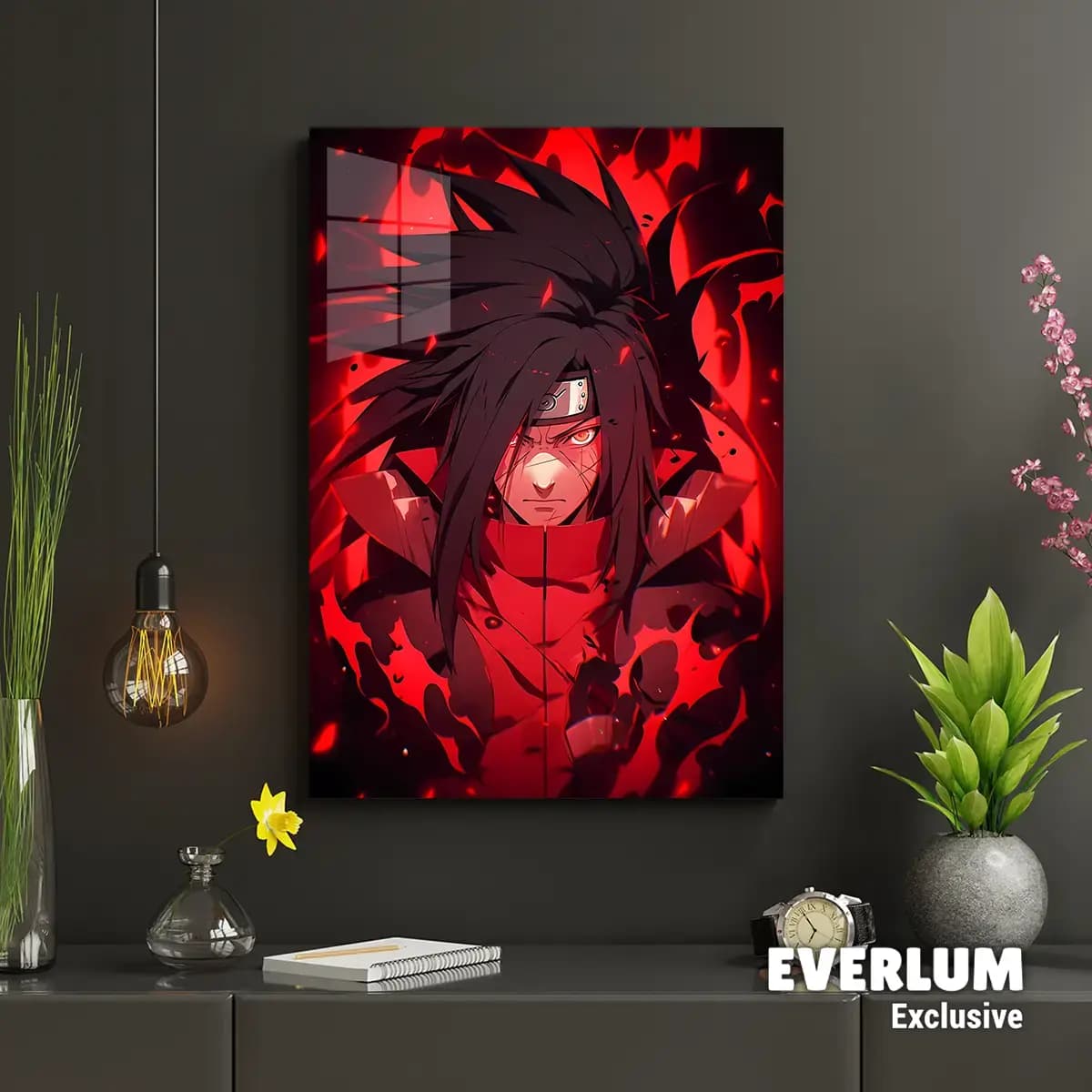 متال پوستر انیمه Naruto طرح شخصیت Madara کد N206 — تصویر ۳