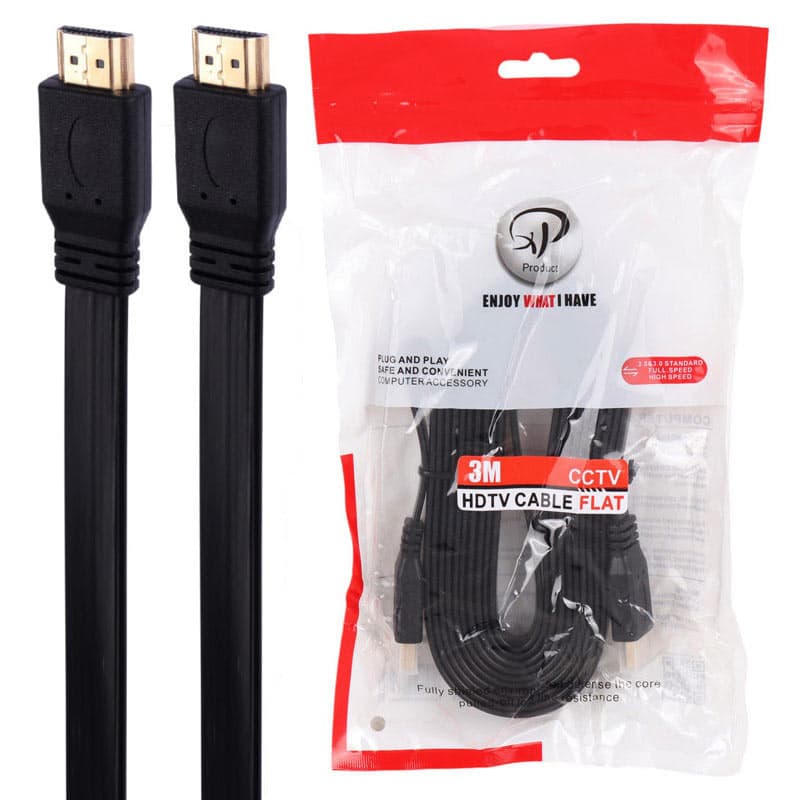کابل Hdmi 3 متری فلت XP CCTV