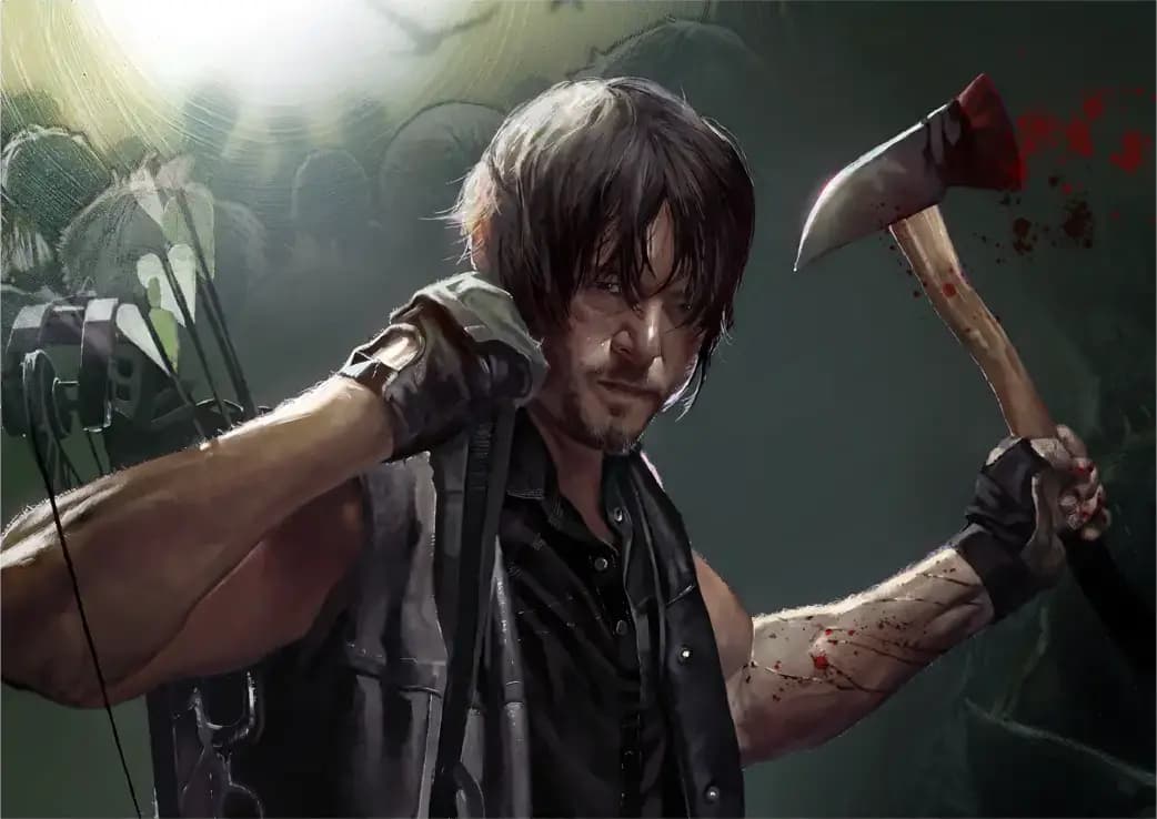 متال پوستر سریال The Walking Dead کد N203