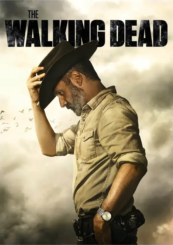 متال پوستر سریال The Walking Dead کد N202