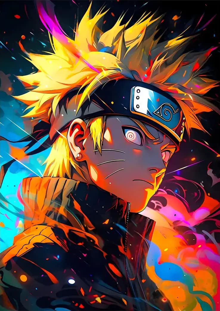 متال پوستر شخصیت Naruto کد N002