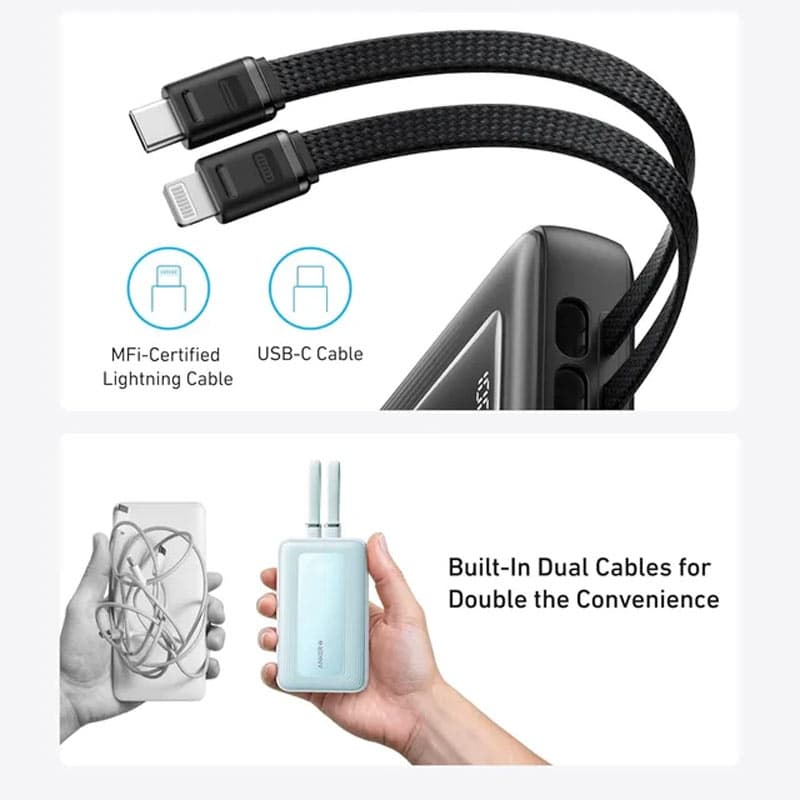 پاوربانک 20000mAH سوپرفست انکر مدل Anker zolo A1681-30w — تصویر ۴