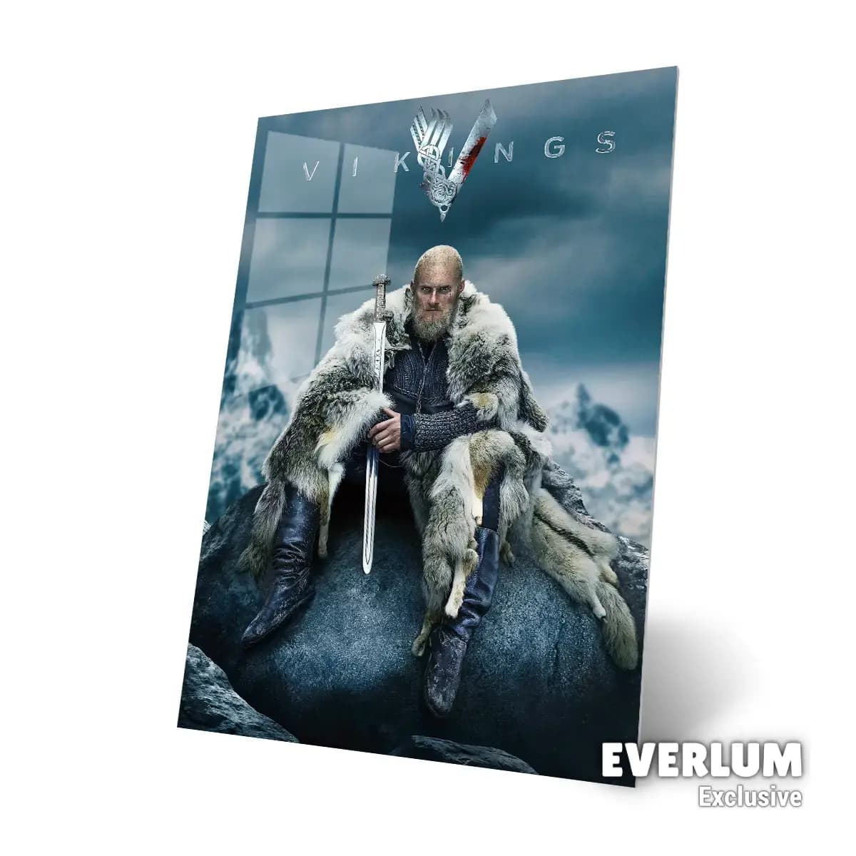 متال پوستر سریال Vikings طرح شخصیت Bjorn کد N201 — تصویر ۴