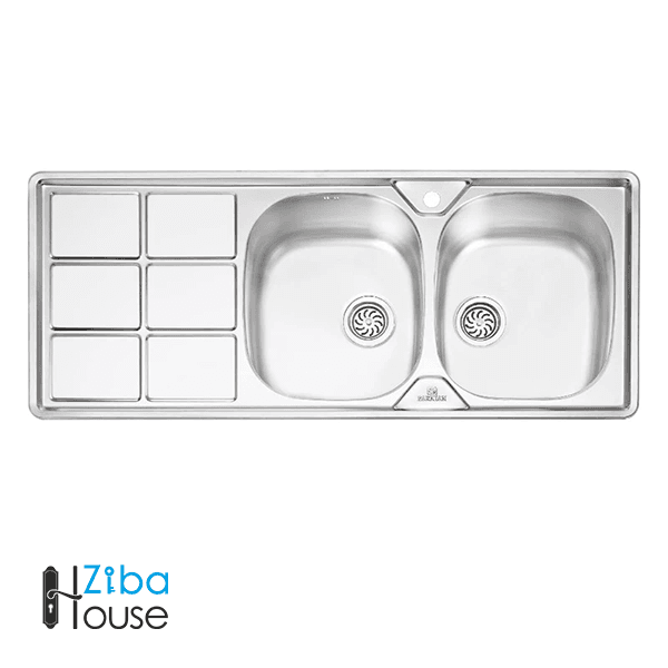 سینک فانتزی توکار پرنیان استیل PS 1240