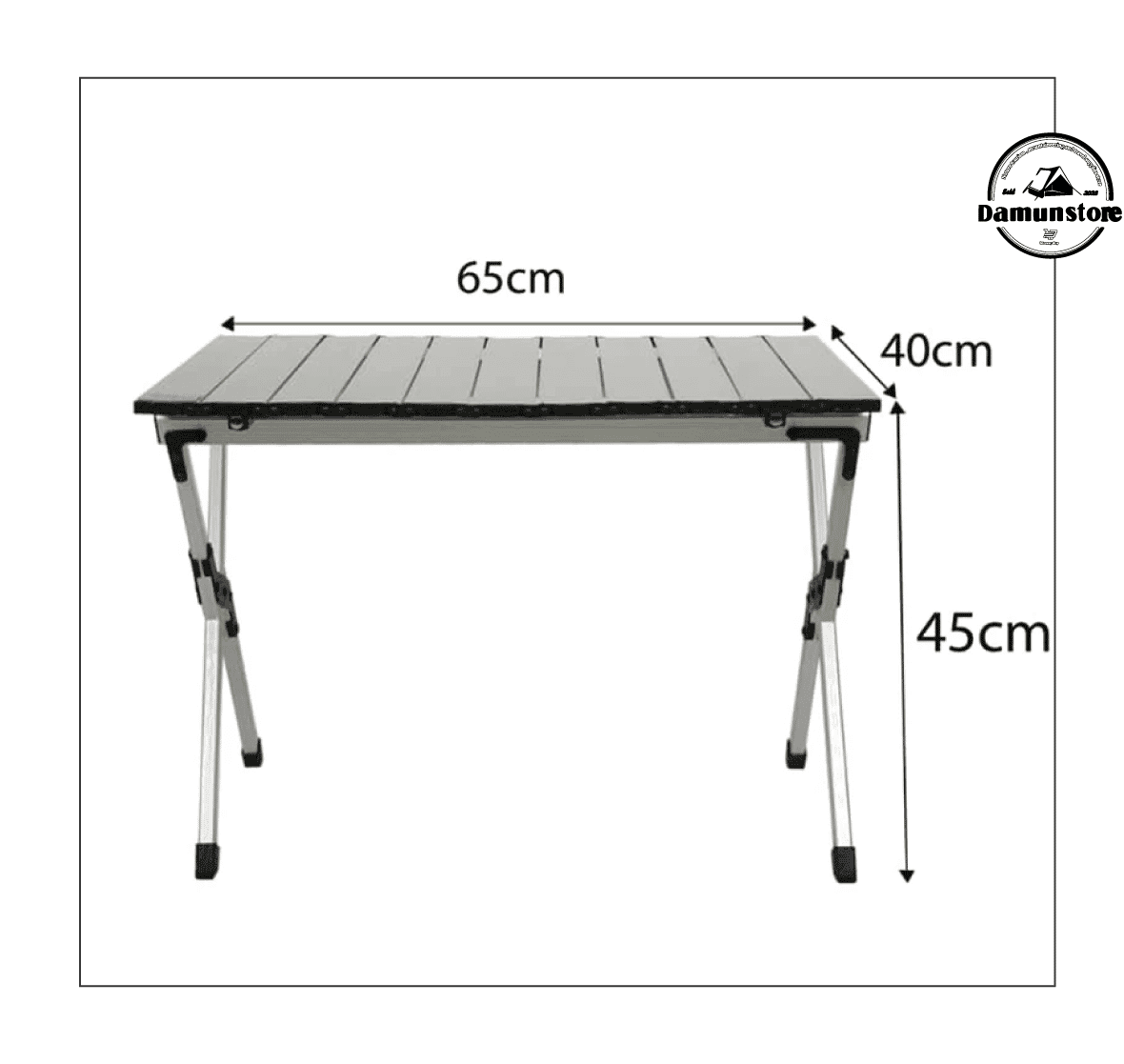 میز آلومینیومی تیتو مدل OUTDOOR Mini — تصویر ۳