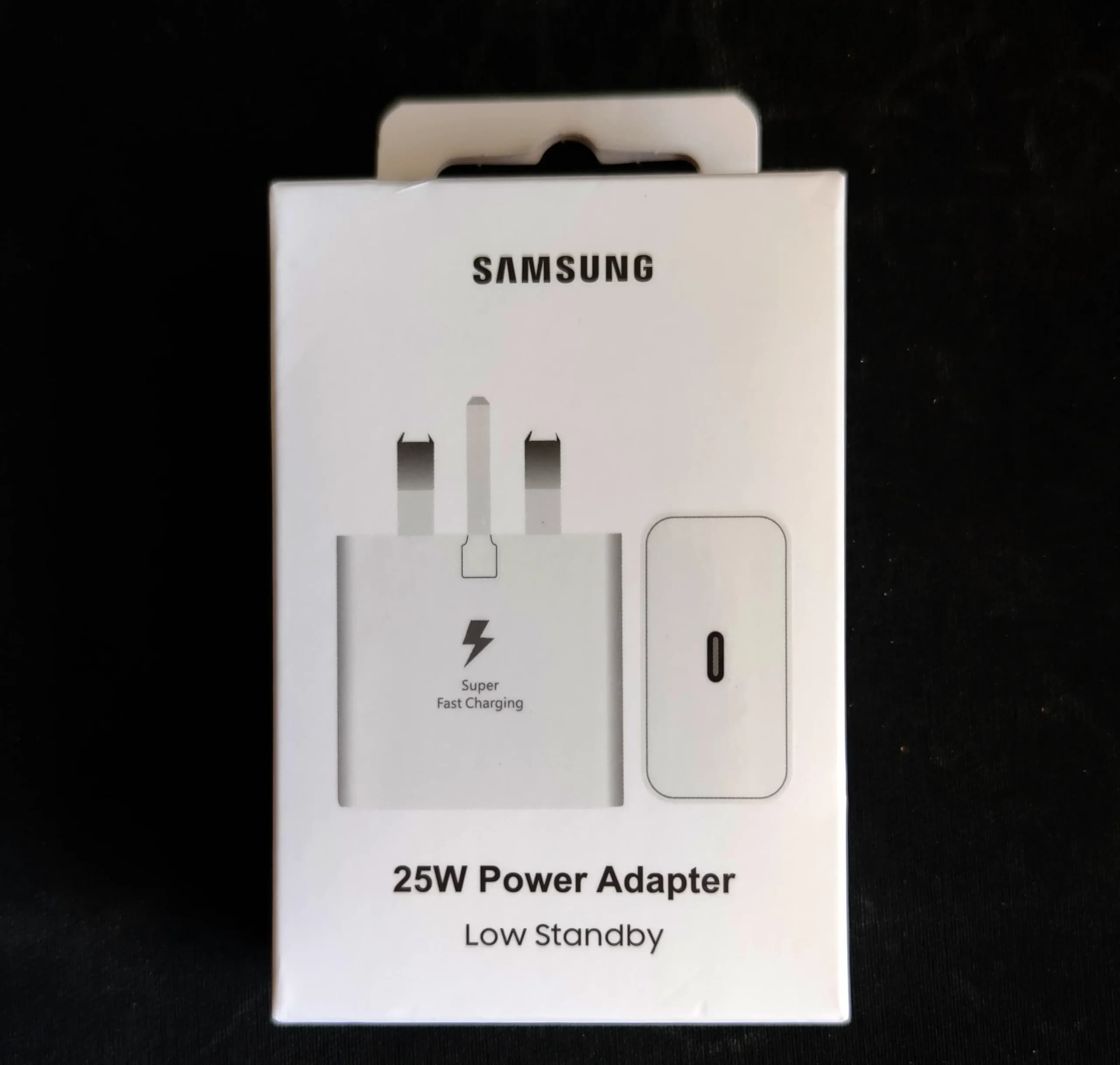 آداپتور شارژر 3 پین برد PD 25W Samsung EP-T2510 Solum پک سفید 2025 اورجینال Low standby — تصویر ۳