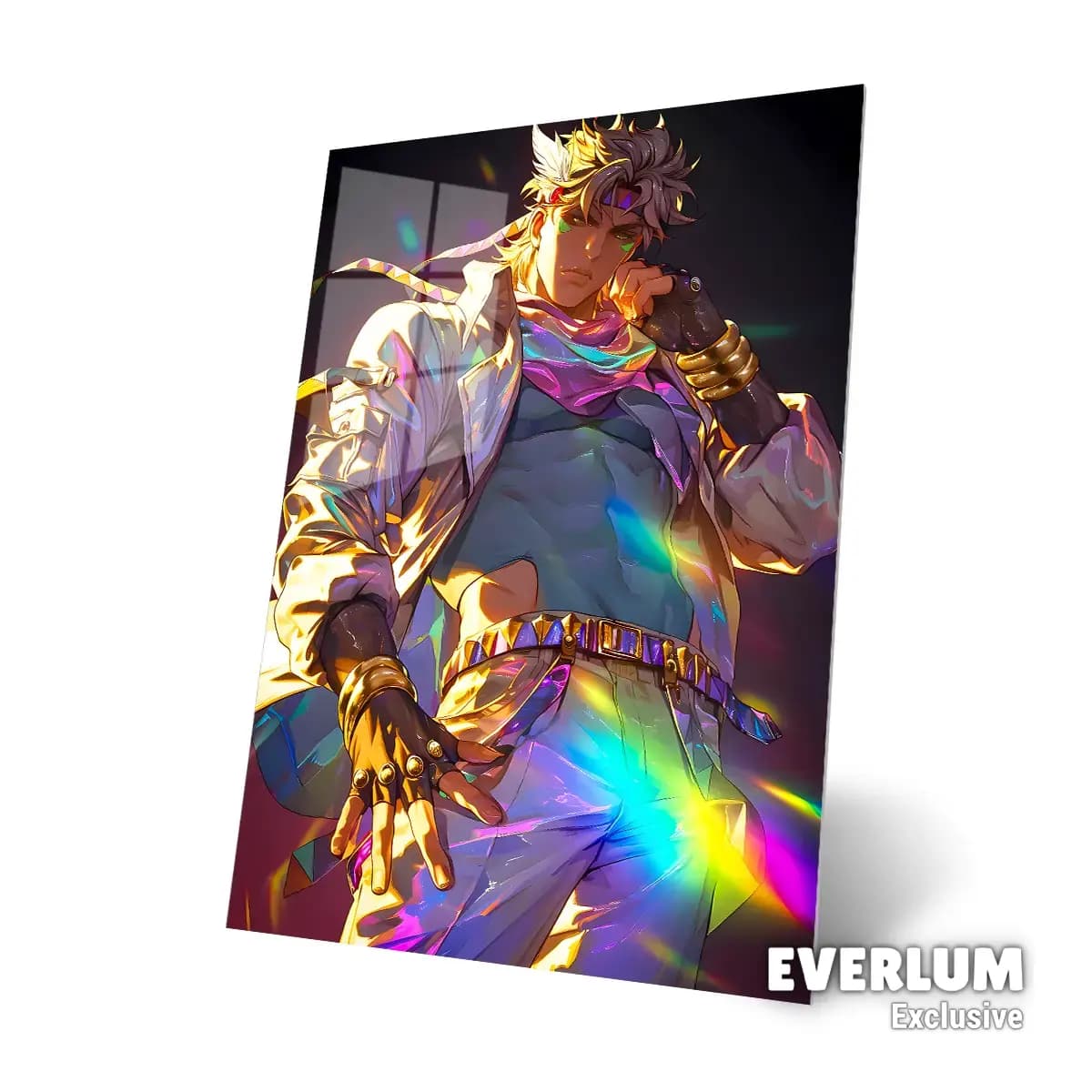 متال پوستر انیمه JoJo’s Bizarre Adventure کد N202 — تصویر ۳