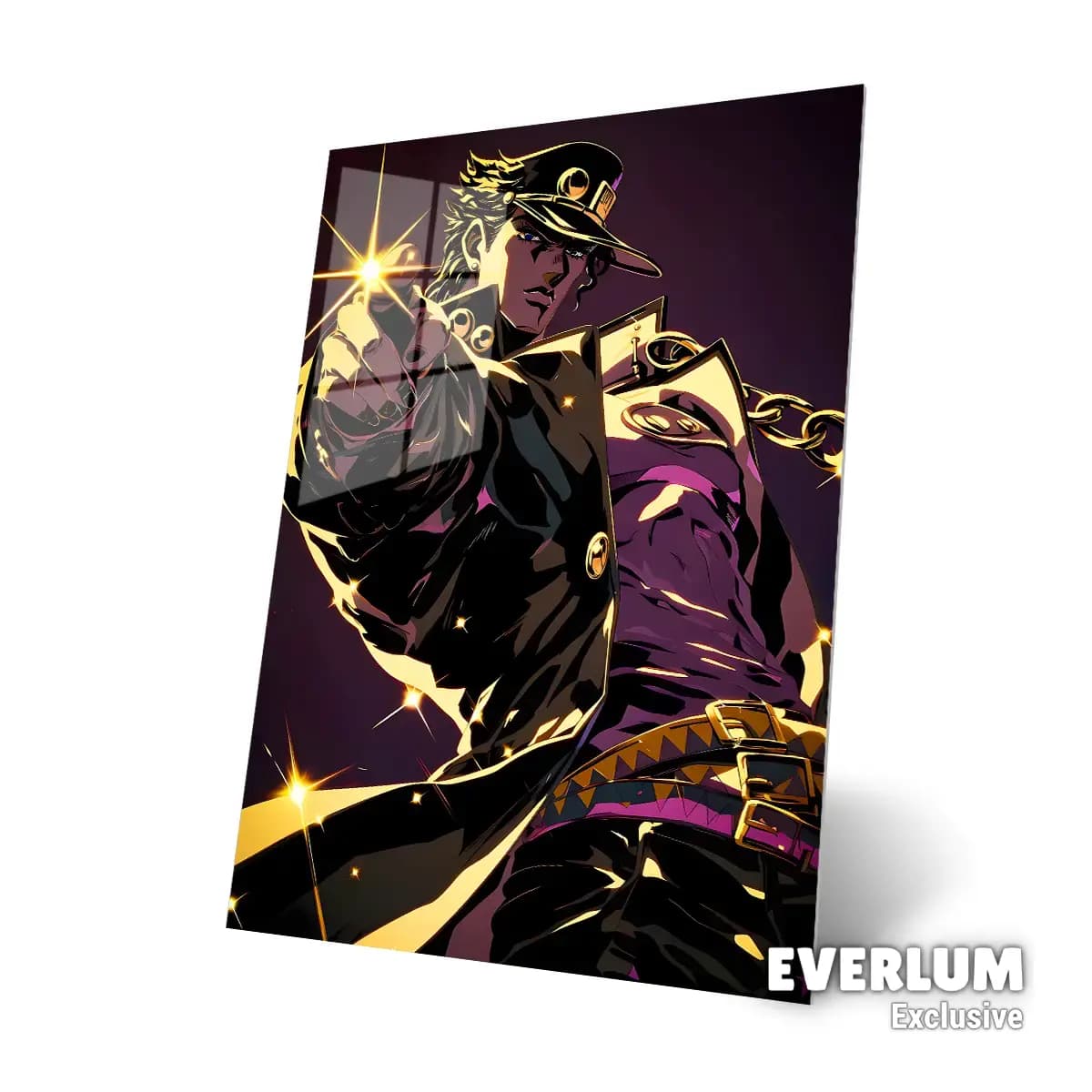 متال پوستر انیمه JoJo’s Bizarre Adventure کد N201 — تصویر ۳