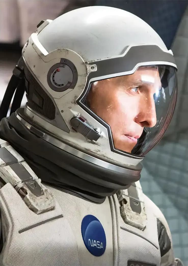 متال پوستر فیلم Interstellar کد N202
