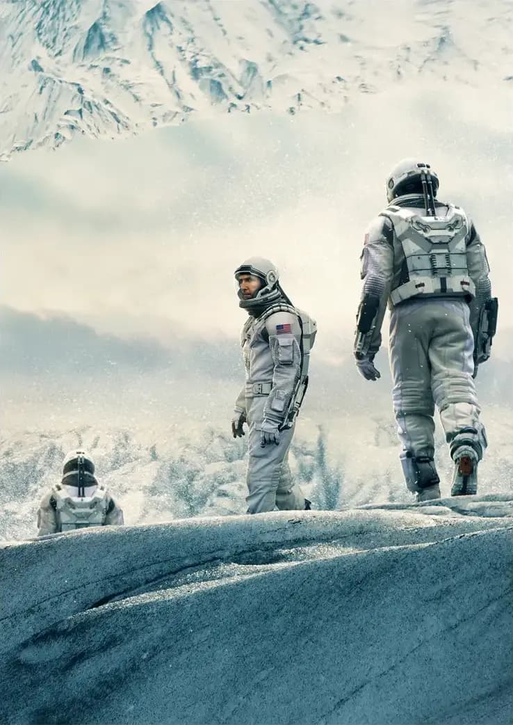 متال پوستر فیلم Interstellar کد N201 — تصویر ۲