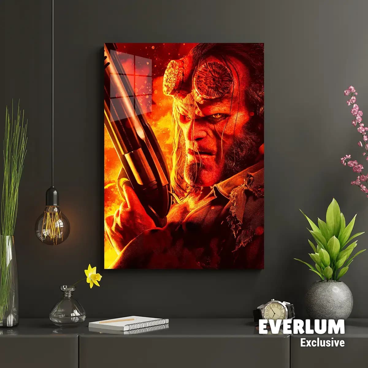 متال پوستر فیلم Hellboy کد N202 — تصویر ۳