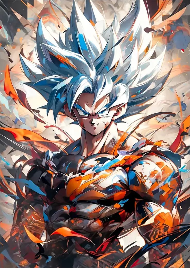 متال پوستر انیمه Dragon Ball کد N203 — تصویر ۲