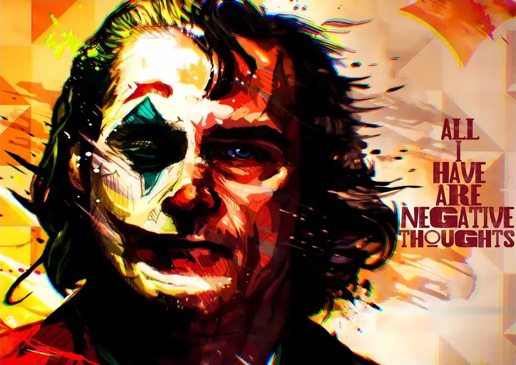 متال پوستر شخصیت Joker کد N201 — تصویر ۲