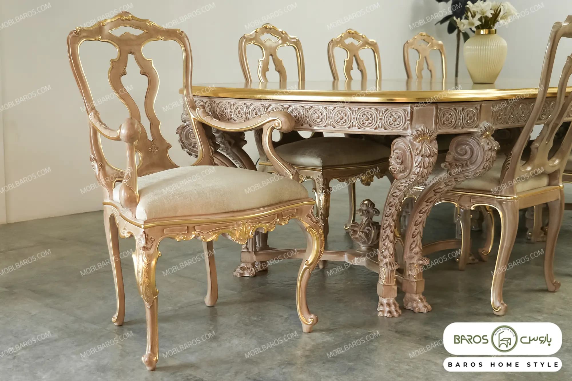 میز ناهارخوری کلاسیک و چوبی جدید آرتمیس