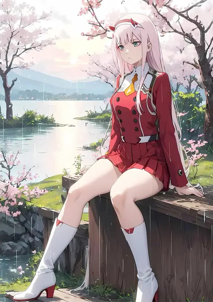 متال پوستر انیمه Darling in the Franxx کد N202 — تصویر ۲