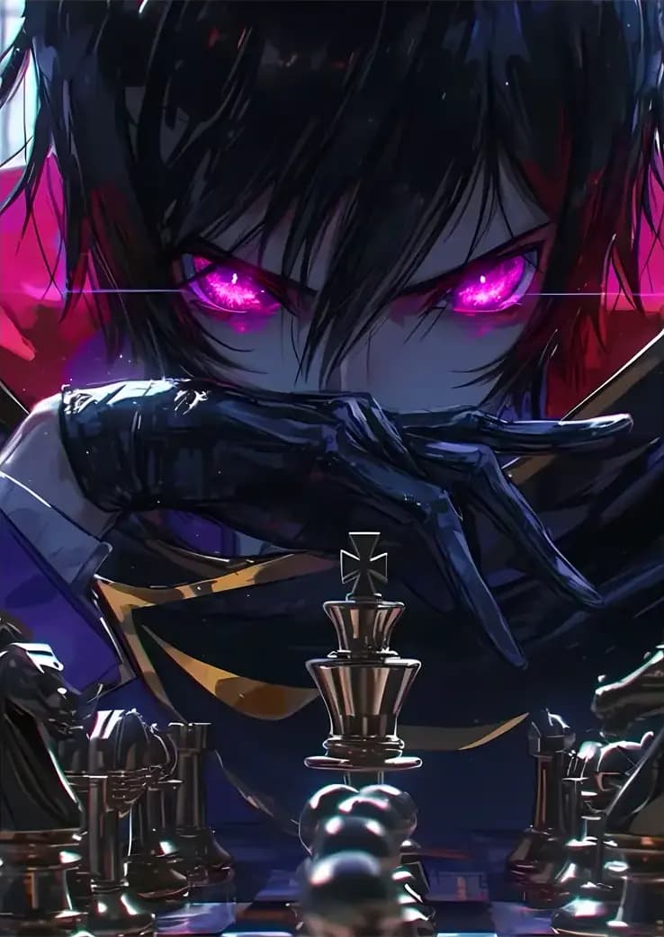 متال پوستر انیمه Code Geass کد N602