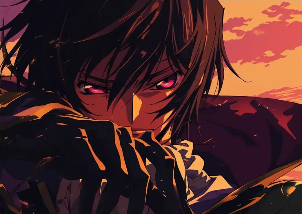 متال پوستر انیمه Code Geass کد N601