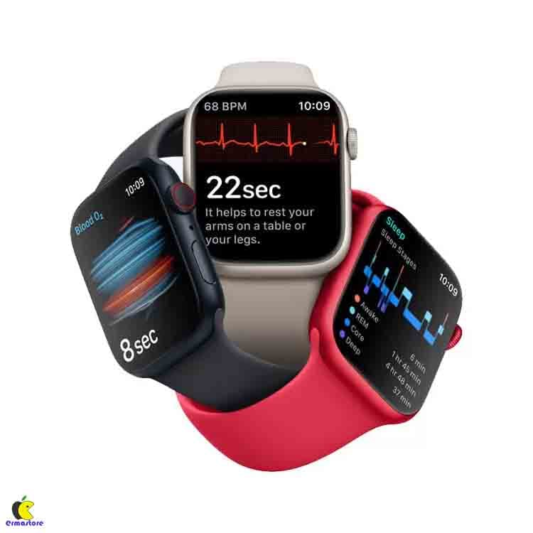 ساعت هوشمند اپل واچ سری 8 سایز 45 پک اصلی نات اکتیو – GPS — تصویر ۳