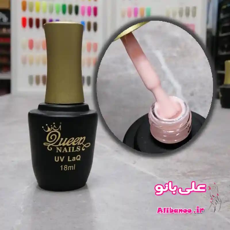 لاک ژل ناخن بیس فرنچ کویین ۱۸ میل ۱۹۹