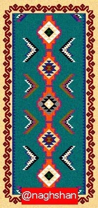 نقشه سنتی گلیم،s20-264