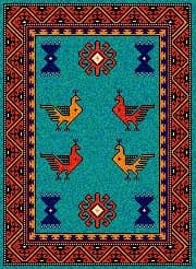 نقشه سنتی قالیچه،S12-72