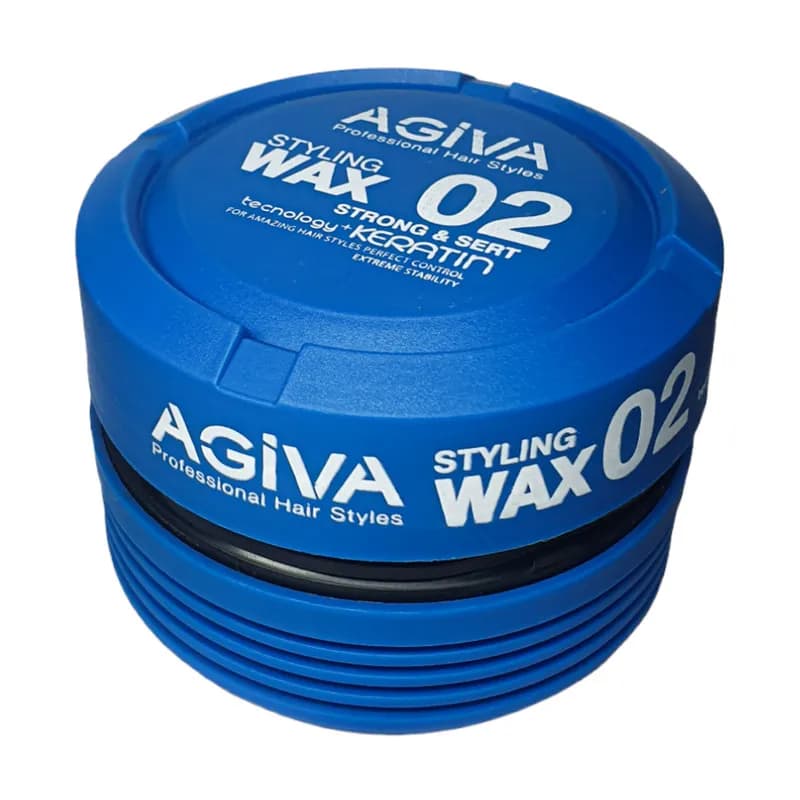 واکس مو آبی آگیوا مدل STYLING WAX 02 با حجم ۱۷۵ میل