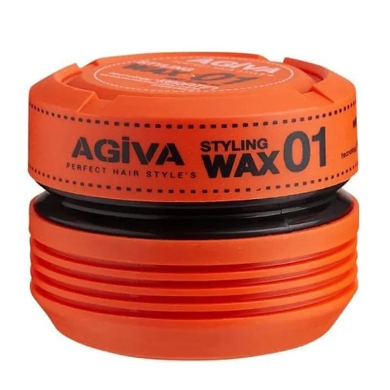 واکس مو نارنجی آگیوا مدل STYLING WAX 01 حجم ۱۷۵ میل