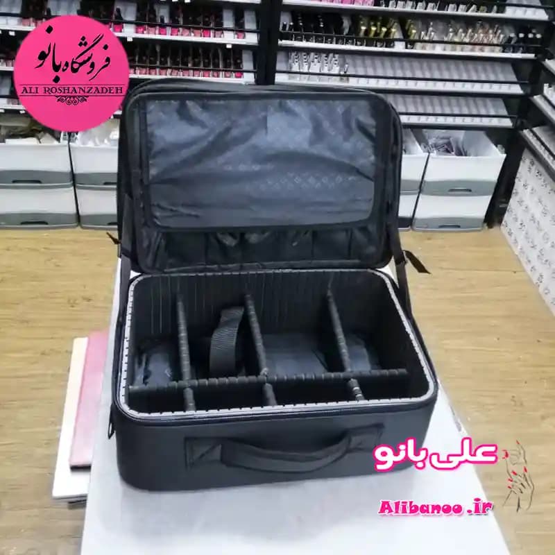کیف ابزار ناخنکار چمدانی بزرگ — تصویر ۴