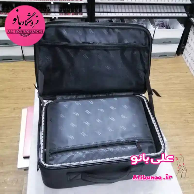 کیف ابزار ناخنکار چمدانی بزرگ — تصویر ۷