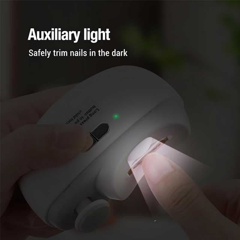 ناخنگیر برقی چندکاره Vesone با نور LED و دو سرعت — تصویر ۷
