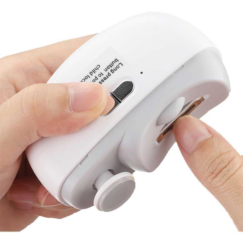 ناخنگیر برقی چندکاره Vesone با نور LED و دو سرعت — تصویر ۹
