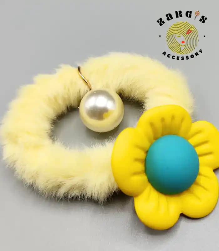 کش مو خز گل مرواریدی