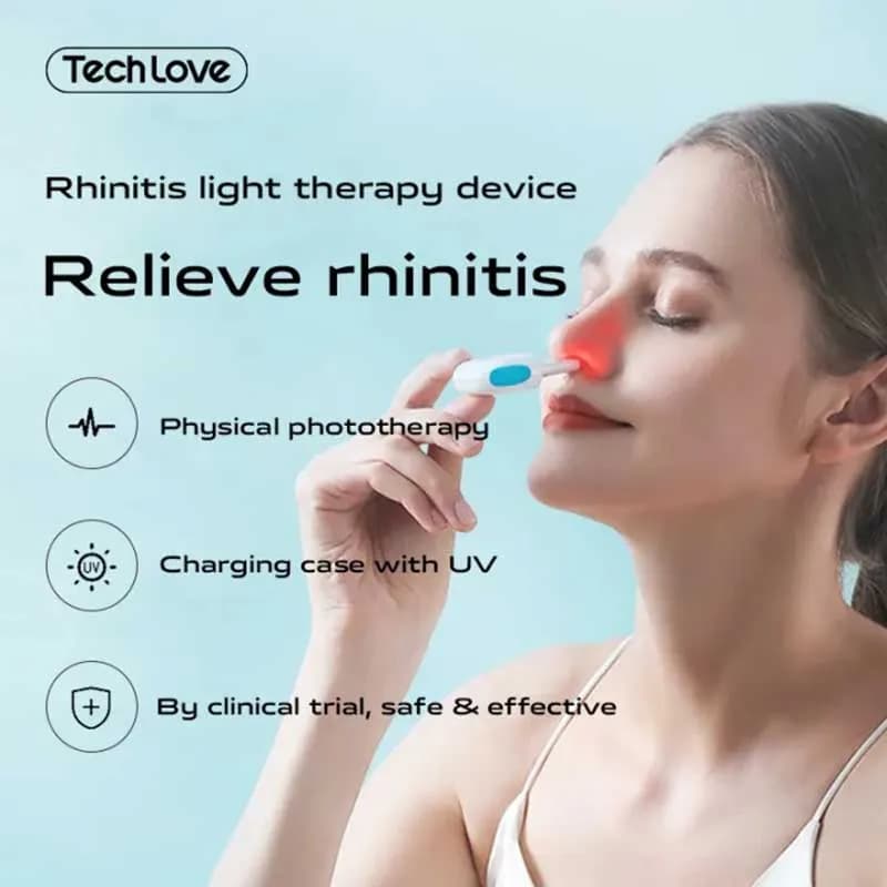 دستگاه درمان ضد آلرژی و سینوزیت بینی Tech fun — تصویر ۹