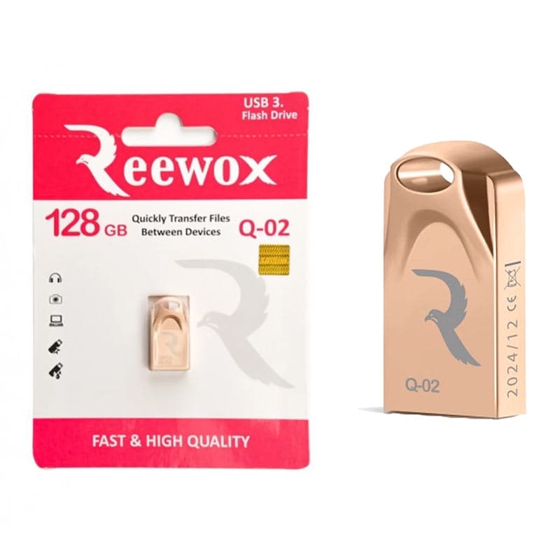 فلش 128گیگ REEWOX Q-02 USB3.2