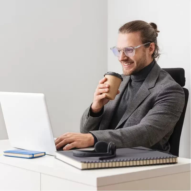 عینک محافظ چشم آنتی بلو لایت گرین لاین مدل Green lion blue light eyewear GL-AB3 — تصویر ۴