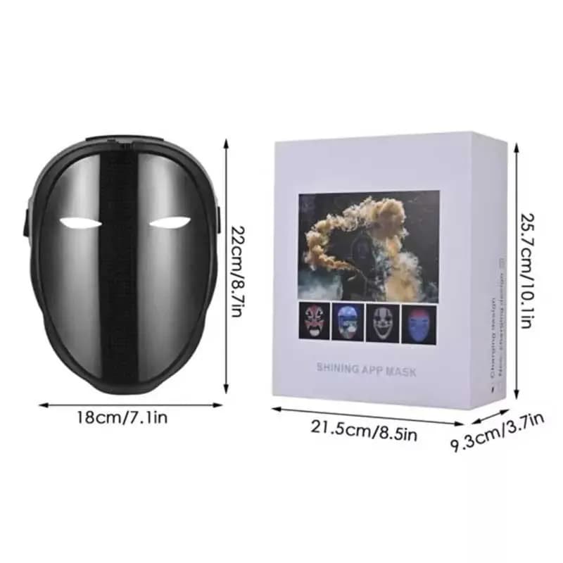 ماسک صورت LED مدل SHINING APP MASK — تصویر ۶