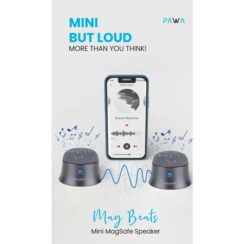اسپیکر کوچک Pawa Mag Beats — تصویر ۲