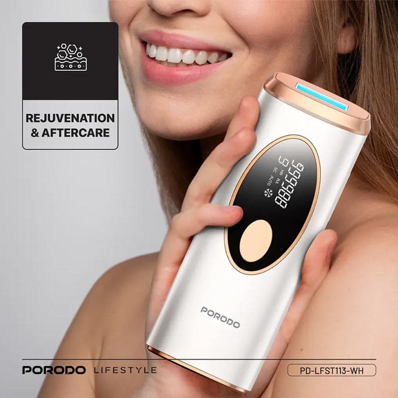 دستگاه لیزر موهای زائد پرودو مدل porodo lifestyle IPL hair removal LFS113 — تصویر ۸