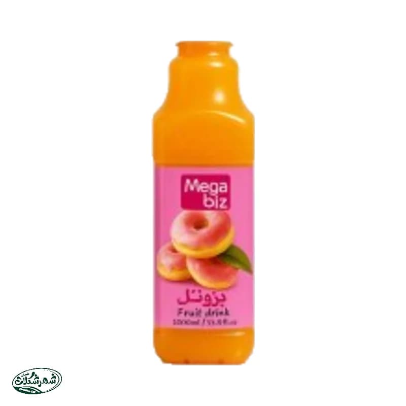 آبمیوه پت 1ل هلو مگابیز