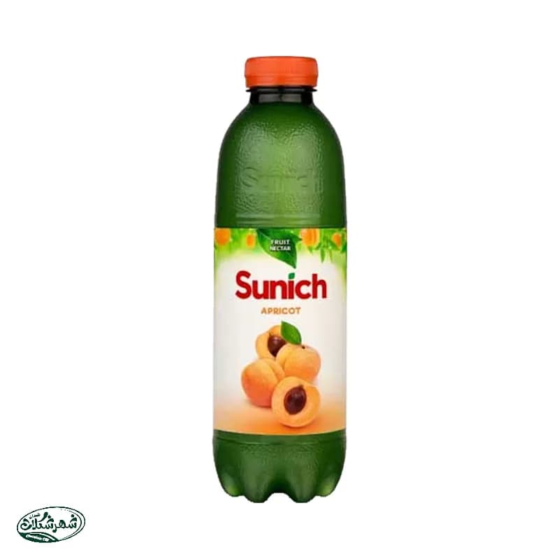 ابمیوه گرین 750 زرد الو سن ایچ