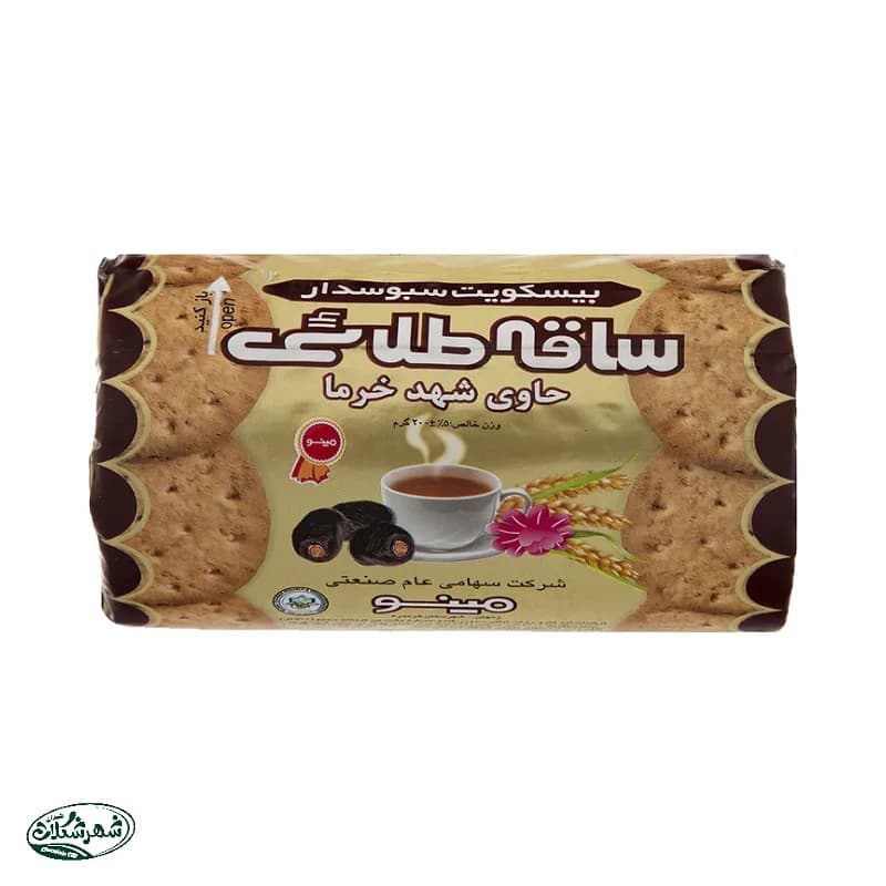 بیسکوییت ساقه با شهد خرما مینو