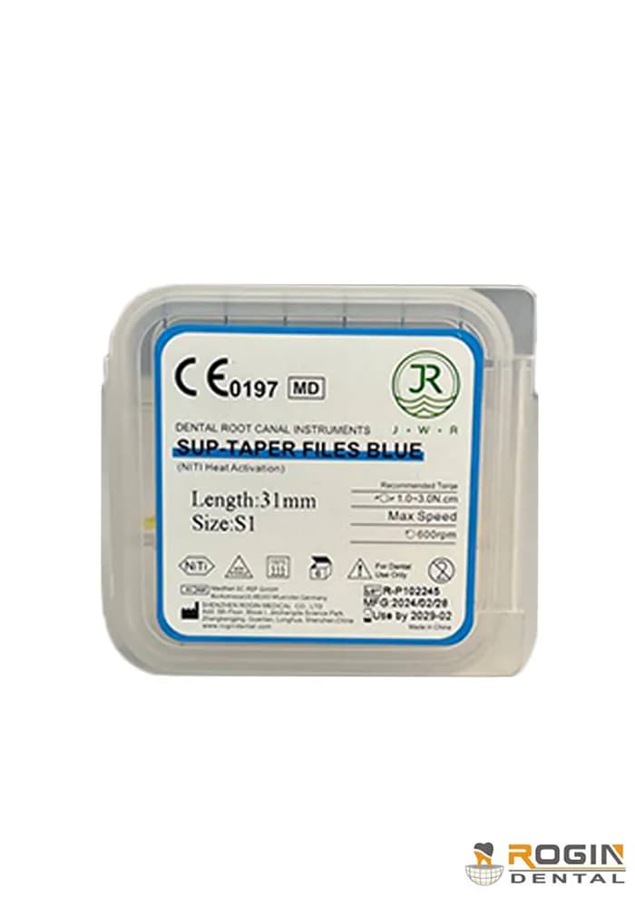 فایل روتاری بلو (بلند) SUP TAPER FILES BLUE-JWR
