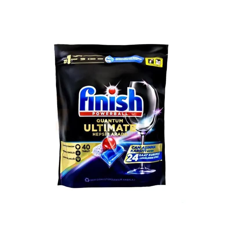 قرص ماشین ظرفشویی فینیش کوانتوم Ultimate Hepsi 1 Arada بسته 40 عددی